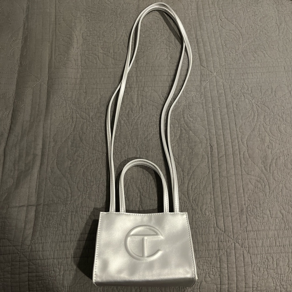 Telfar Silver Small Shopping Bag 2020